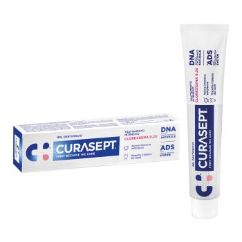 curasept ads dna gel dentifricio trattamento intensivo - clorexidina 0.20% 75ml