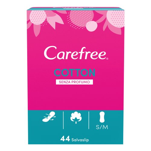 Carefree Cotton Salvaslip 44 Pezzi