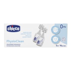 chicco physioclean soluzione fisiologica 5ml 10 pezzi
