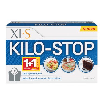 xls kilo-stop 28 compresse pacco doppio 1+1