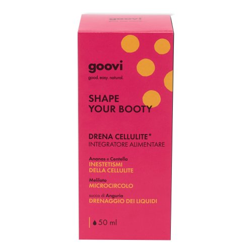 Goovi Shape Your Booty Integratore Drena Cellulite 50ml