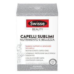 swisse beauty capelli sublimi nutrimento e bellezza 30 capsule