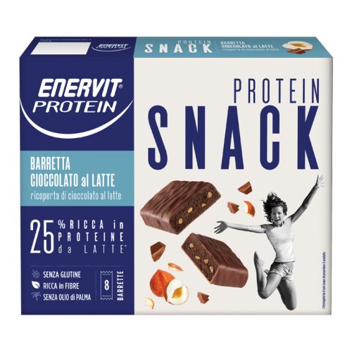 Enervit Protein Snack Cioccolato Latte 8 Barrette