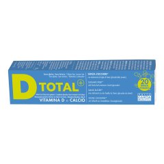 d total+ con vitamina d e calcio 20 compresse effervescenti