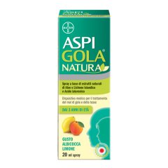 aspi gola natura spray limone e menta 20ml