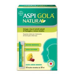 aspi gola natura 16 bustine limone e amarena