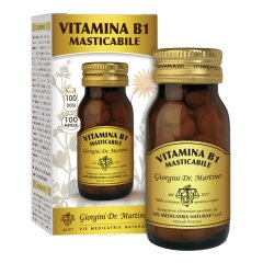 vitamina b1 masticabile100past