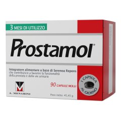 prostamol integratore alimentare a base di serenoa repens 90 capsule molli