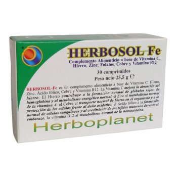 herbosol ferro 30 cpr