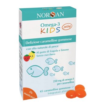 norsan omega 3 kids caramellin