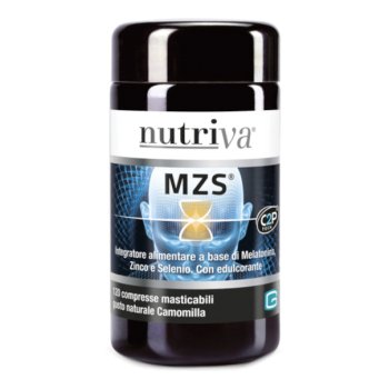nutriva mzs - melatonina zinco e selenio 120 compresse 270mg