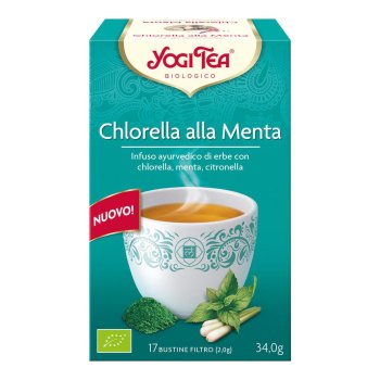 yogi tea chlorella menta 34g