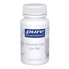 pure encapsulations immunità extra con nac 30 capsule