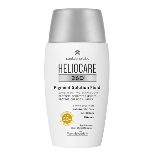 Heliocare 360 Pigment Solution Fluid Spf50+ Protezione Solare Molto Alta Con Dispenser 50ml