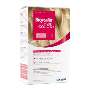 bioscalin nutri color+ colore permanente capelli 10.23 sabbia