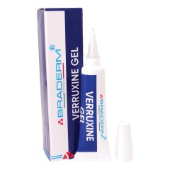 braderm verruxine gel*15ml