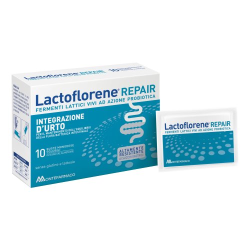 Lactoflorene Repair Fermenti Lattici Vivi Ad Azione Probiotica 10 Bustine