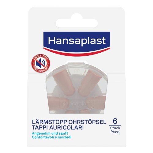 HANSAPLAST EAR PLUGS 6PZ