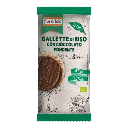 Fior Di Loto Gallette Riso Ciocc.100g