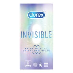 durex invisibile extra sottile extra lubrificato 6 profilattici