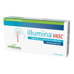 illumina vasc integratore microcircolo memoria e funzioni cognitive 10 compresse