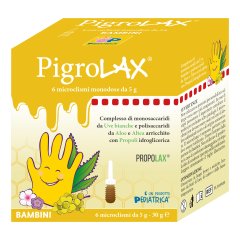 pigrolax microclisma bambini 6 pezzi