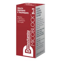 dermovitamina micoblock 3 in 1 smalto idratante e traspirante mattone 5ml