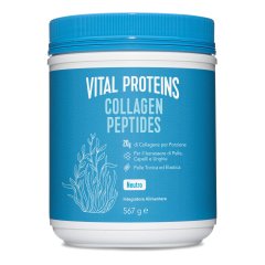 vital proteins collagen peptides - integratore alimentare con peptidi di collagene barattolo da 567