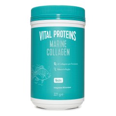 vital proteins marine collagen - integratore alimentare con peptidi di collagene barattolo da 221g