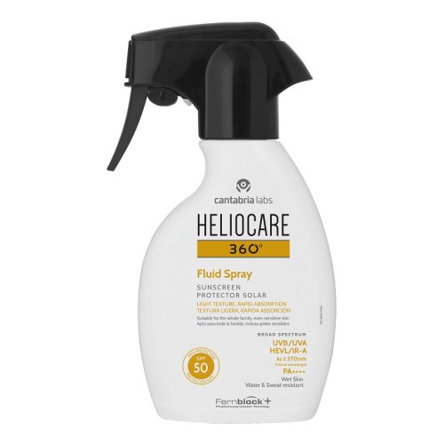 Heliocare 360 Fluid Spray Spf50+ Protezione Solare Molto Alta 250ml