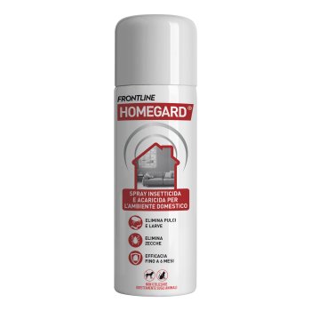 frontline homegard spray insetticida e acaricida per l'ambiente domestico 250ml