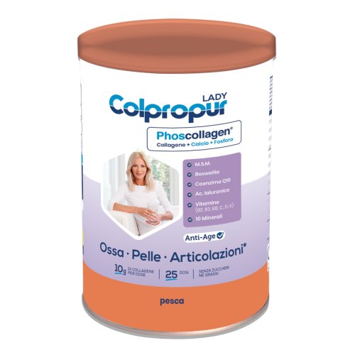Colpropur Lady Collagene Gusto Pesca 340g