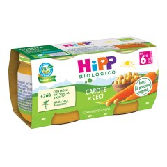 hipp bio omog carote/ceci2x80g