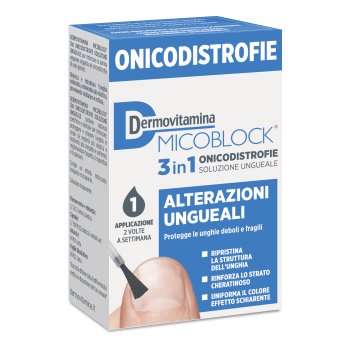 dermovitamina micoblock 3 in 1 onicodistrofie 7ml