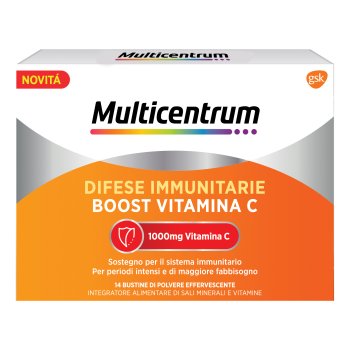 multicentrum difese immunitarie boost vitamina c 14 bustine
