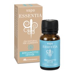 vapo essentia bergamotto vetiver olio essenziale 10ml