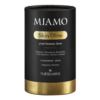 miamo skin glow integratore alimentare a base di collagene marino idrolizzato 10 flaconcini 22ml
