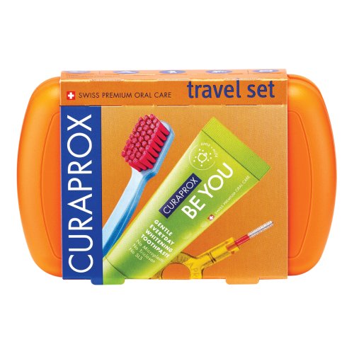 Curaprox Be You Travel Set Igiene Orale Orange