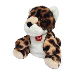 trudi gioco peluche scaldasogni riscaldabile al forno o microonde - leopardo