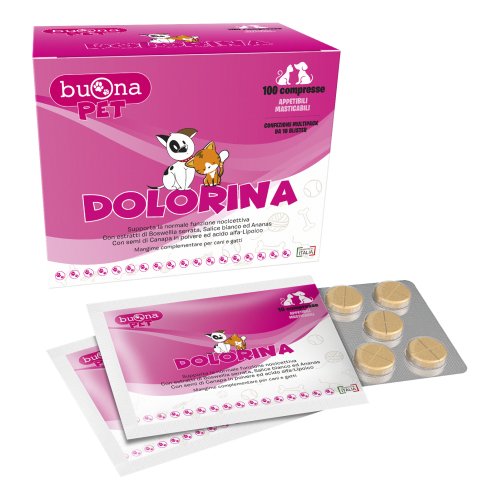 Dolorina 100 Compresse Appetibili Masticabili - Buona Pet