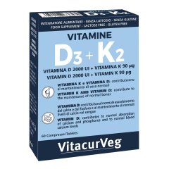 vitamine d3+k2 60cpr