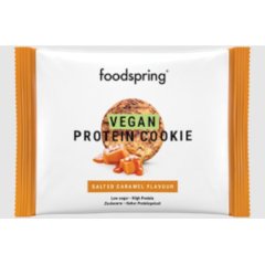 foodspring vegan protein cookie caramello salato 50g