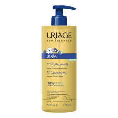 uriage - bebe olio detergente nutriente 500ml