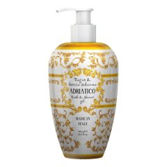 maioliche bagno docciaschiuma delicato linea adriatico ambra e gelsomino 700ml