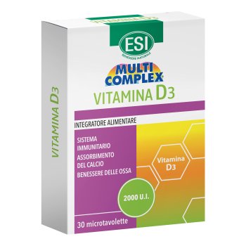esi multicomplex vitamina d3 30 micro tavolette