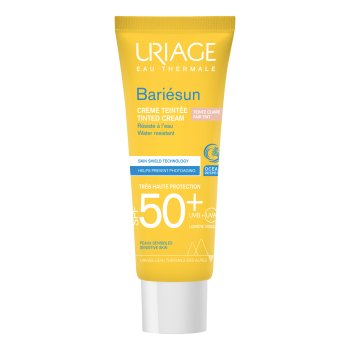 uriage - bariesun spf 50+ crema colarata chiara protezione solare molto alta 50ml