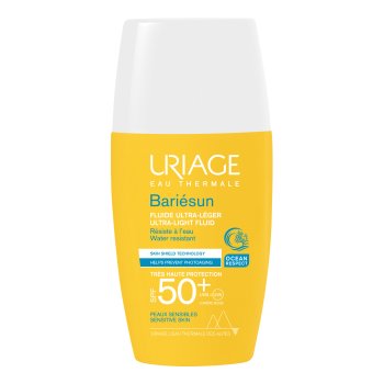 uriage - bariesun fluido solare ultra leggero spf 50+ protezione molto alta 30ml