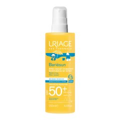 uriage - bariesun spray solare bambini spf 50+ protezione molto alta water resistant 200ml