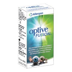optive fusion gocce oculari lubrificanti 10ml - farmed srl