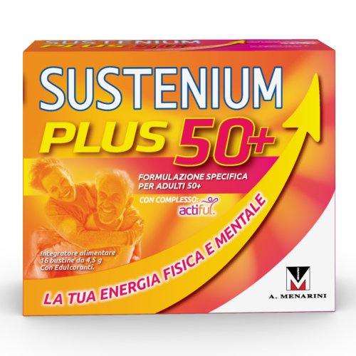 Sustenium Plus 50+ Integratore Energizzante 16 Bustine